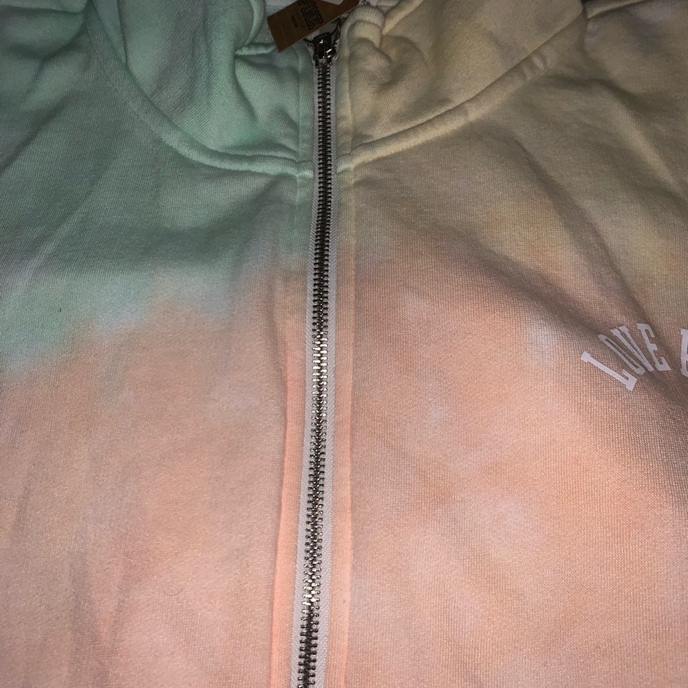 ❤️❤️Sold on eBay❤️❤️ VS Pink S Freya Tie Dye 1/4 Zip Sweatshirt & Joggers - Picture 12 of 16